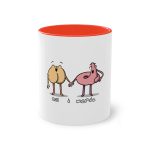 Taza bicolor - Rojo - Cul i merda Taza bicolor - Rojo - Cul i merda