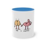 Taza bicolor - Azul claro - Cul i merda Taza bicolor - Azul claro - Cul i merda
