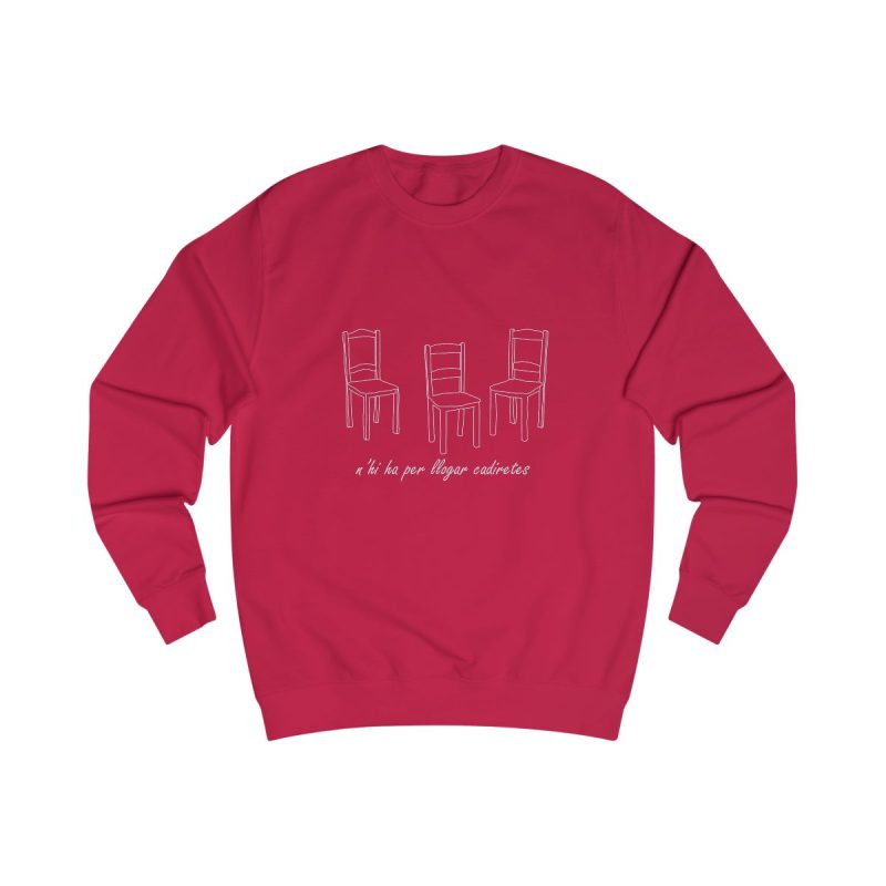 Sudadera clasica - Rojo fuego - Cadiretes