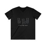 Camiseta hombre entallada cuello de pico - Negro - Cadiretes Camiseta hombre entallada cuello de pico - Negro - Cadiretes