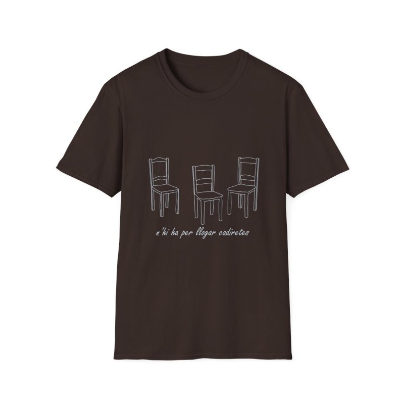 Camiseta Softstyle - Marron chocolate oscuro - Cadiretes