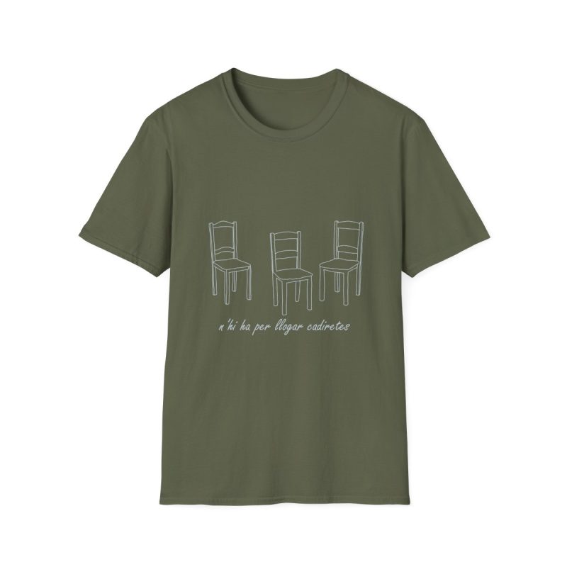 Camiseta Softstyle - Verde militar - Cadiretes