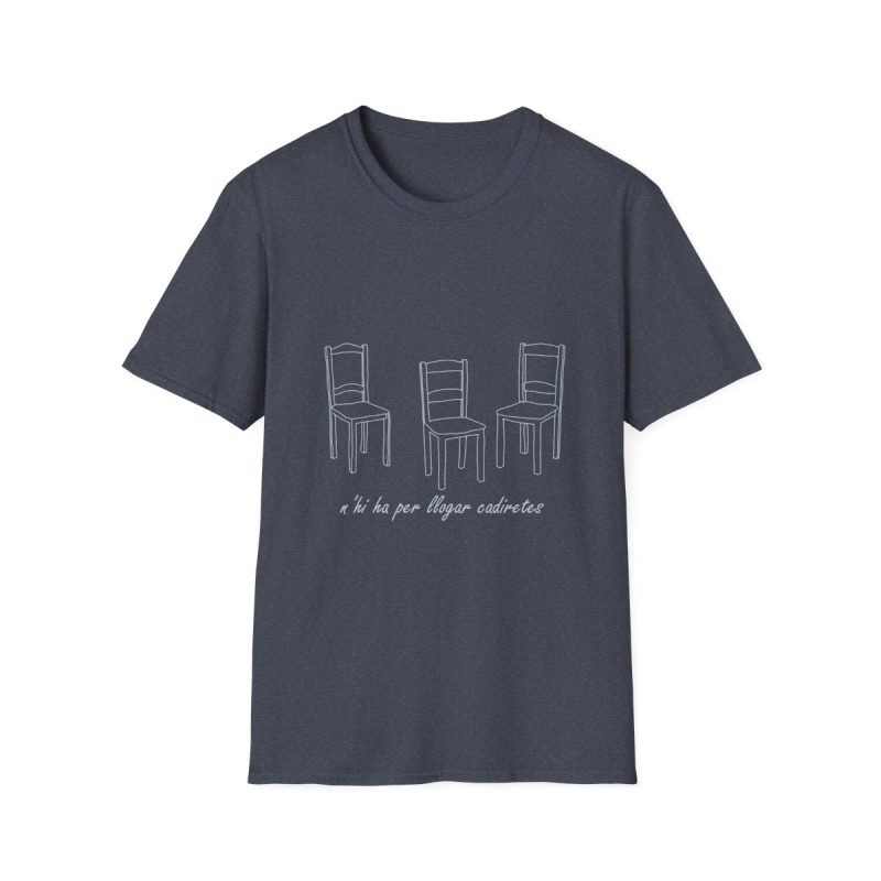 Camiseta Softstyle - Azul marino jaspeado - Cadiretes