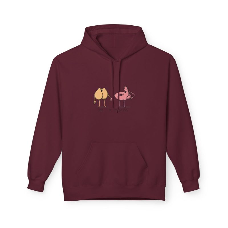 Sudadera Softstyle con capucha - Granate - Cul i merda