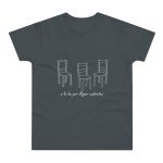 Camiseta hombre punto liso - Gris oscuro - Cadiretes
