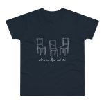 Camiseta hombre punto liso - Azul marino - Cadiretes
