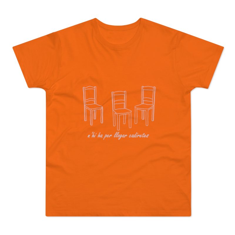 Camiseta hombre punto liso - Naranja - Cadiretes