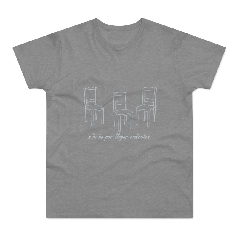 Camiseta hombre punto liso - Gris deportivo jaspeado - Cadiretes