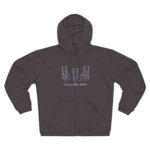 Sudadera capucha con cremallera premium - Antracita - Cadiretes