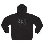 Sudadera capucha con cremallera premium - Negro - Cadiretes Sudadera capucha con cremallera premium - Negro - Cadiretes