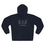 Sudadera capucha con cremallera premium - Azul marino - Cadiretes Sudadera capucha con cremallera premium - Azul marino - Cadiretes