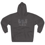Sudadera con capucha cerrada - Antracita - Cadiretes Sudadera con capucha cerrada - Antracita - Cadiretes