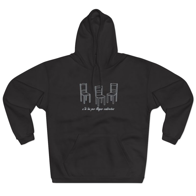 Sudadera con capucha cerrada - Negro - Cadiretes