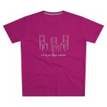 Camiseta hombre corte moderno - Rosa oscuro - Cadiretes