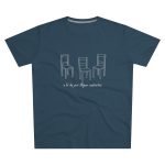 Camiseta hombre corte moderno - Azul vaquero - Cadiretes