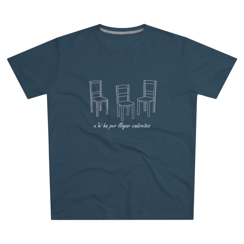 Camiseta hombre corte moderno - Azul vaquero - Cadiretes