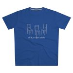 Camiseta hombre corte moderno - Azul royal intenso - Cadiretes