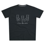 Camiseta hombre corte moderno - Negro intenso - Cadiretes
