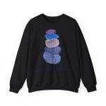 Sudadera cuello redondo - Negro - Ses fites clares Sudadera cuello redondo - Negro - Ses fites clares