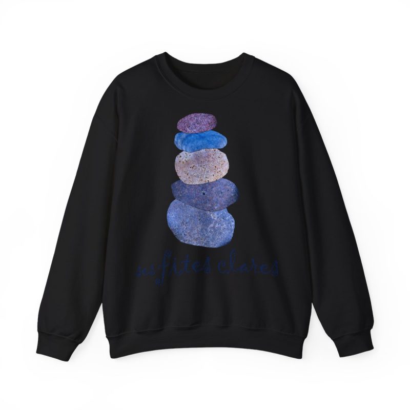 Sudadera cuello redondo - Negro - Ses fites clares