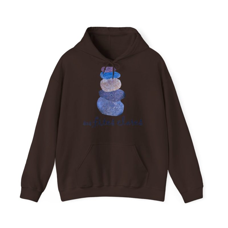 Sudadera con capucha - Marron chocolate oscuro - Ses fites clares