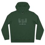 Sudadera con capucha King - Verde botella - Cadiretes Sudadera con capucha King - Verde botella - Cadiretes