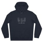 Sudadera con capucha King - Azul marino - Cadiretes Sudadera con capucha King - Azul marino - Cadiretes