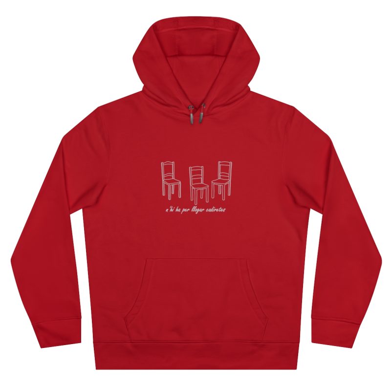 Sudadera con capucha King - Rojo - Cadiretes