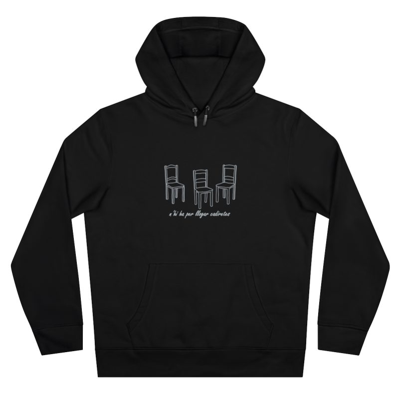 Sudadera con capucha King - Negro puro - Cadiretes