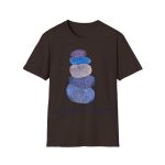 Camiseta Softstyle - Marron chocolate oscuro - Ses fites clares