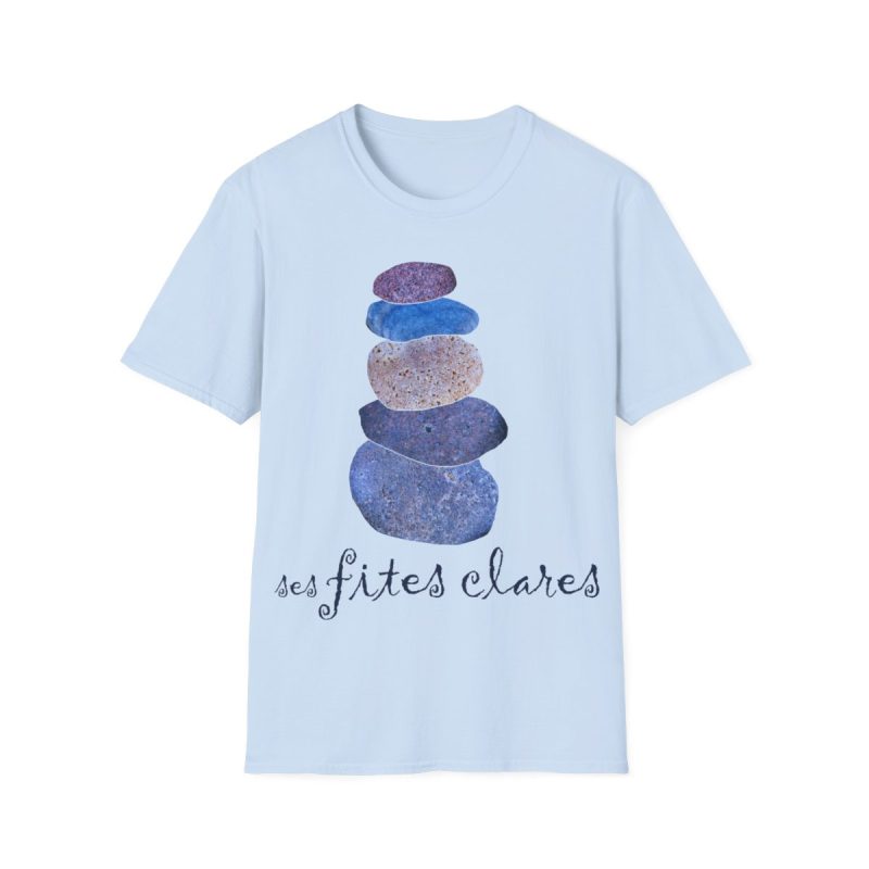 Camiseta Softstyle - Azul claro - Ses fites clares