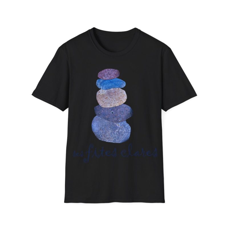 Camiseta Softstyle - Negro - Ses fites clares