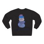 Sudadera cuello redondo premium - Negro - Ses fites clares