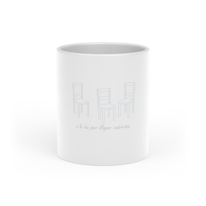Taza con asa de corazon - Blanco - Cadiretes Taza con asa de corazon - Blanco - Cadiretes