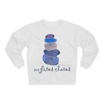 Sudadera cuello redondo premium - Blanco - Ses fites clares