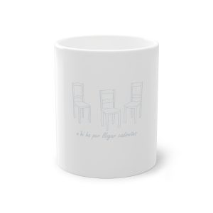 Taza estandar 325 ml - Blanco - Cadiretes