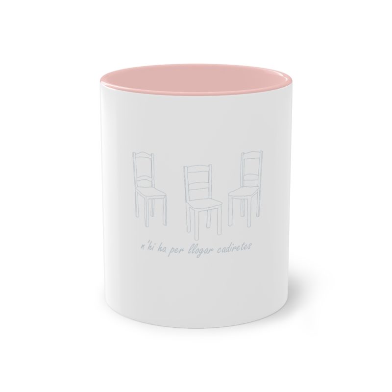 Taza bicolor - Rosa - Cadiretes
