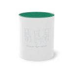 Taza bicolor - Verde oscuro - Cadiretes