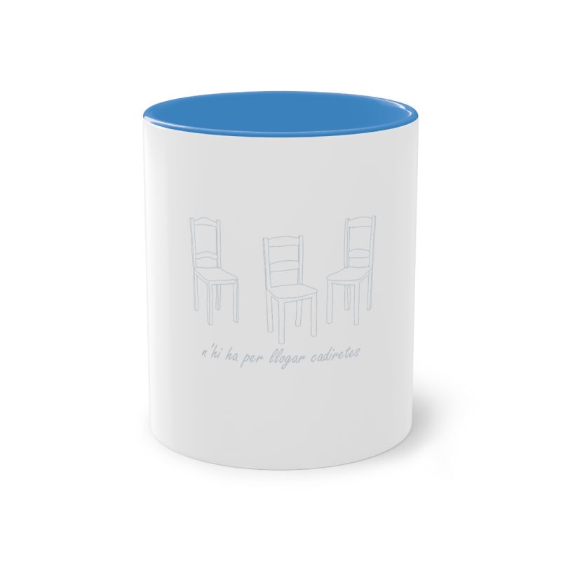 Taza bicolor - Azul claro - Cadiretes
