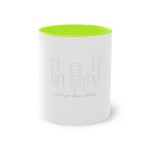 Taza bicolor - Verde claro - Cadiretes