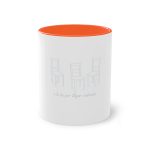 Taza bicolor - Naranja - Cadiretes
