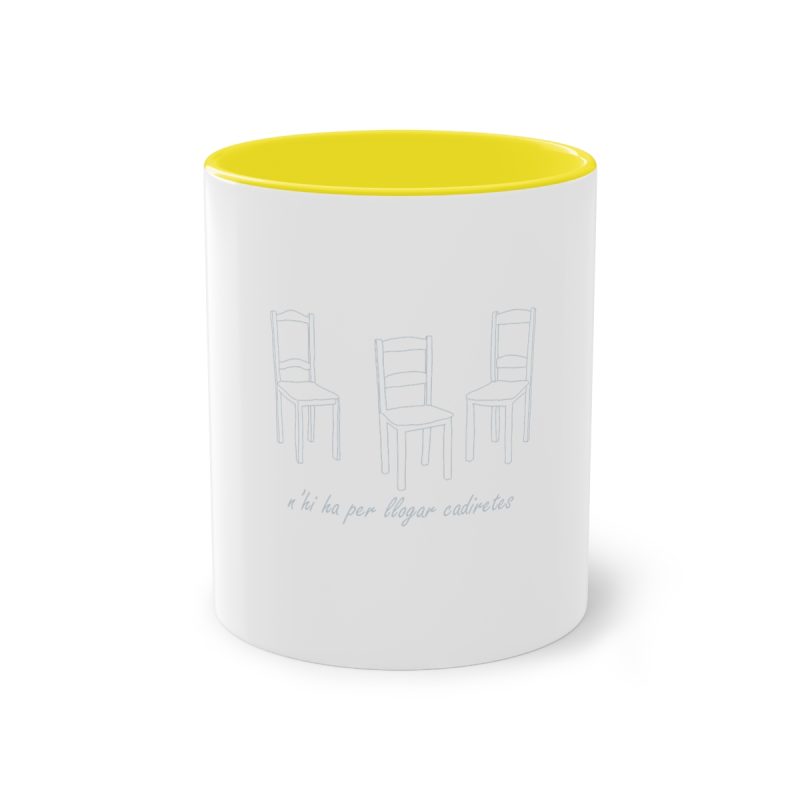 Taza bicolor - Amarillo - Cadiretes