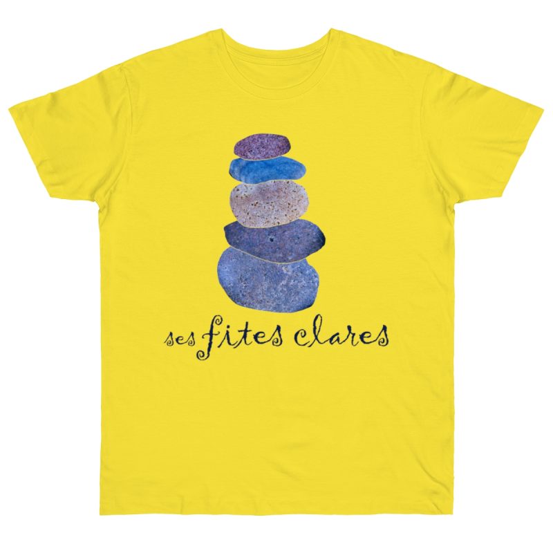 Camiseta punto liso - Amarillo solar - Ses fites clares