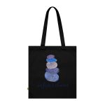 Bolsa de algodon organico - Negro - Ses fites clares
