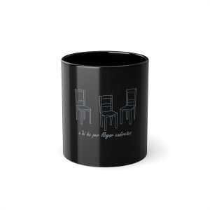 Taza negra 325 ml - Negro - Cadiretes