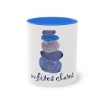 Taza bicolor - Azul Cambridge - Ses fites clares Taza bicolor - Azul Cambridge - Ses fites clares
