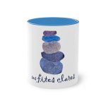 Taza bicolor - Azul claro - Ses fites clares Taza bicolor - Azul claro - Ses fites clares