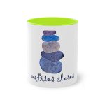 Taza bicolor - Verde claro - Ses fites clares Taza bicolor - Verde claro - Ses fites clares