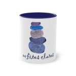 Taza bicolor - Azul oscuro - Ses fites clares Taza bicolor - Azul oscuro - Ses fites clares