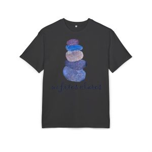 Camiseta oversize gruesa - Negro - Ses fites clares